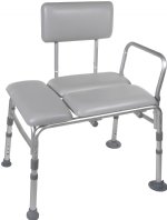 Monthly Rental: Drive Adjustable Padded Bath/Transfer Bench (400lbs)