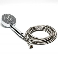 PCP 5-Setting Handheld Shower Head with 6 Foot Hose
