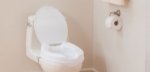 Rehosoft Raised Toilet Seat (265 lbs) with Lid