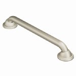 Grab Bar - 16" Brushed Nickel Wall Mount