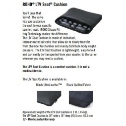 ROHO- LTV Seat Cushion (18" x 16", 250lbs.)