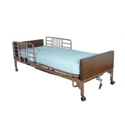 Monthly Rental: Fully Electric Hospital Style Bed with Half-Bed Rails  (no Mattress)