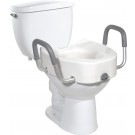 Monthly Rental: Raised Toilet Seat with Arms (5" Seat, 300lbs)