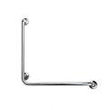 Grab Bar - 16"x24" L-Shape Chrome (Forwards)