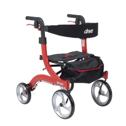 Drive Nitro Side-Folding Rollator Walker (Hemi) (300lbs)