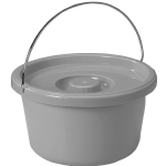 Commode Pail with C...