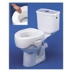 Rehosoft Raised Toilet Seat (260lbs)