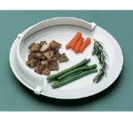 Plastic Food Guard (8" to 11" Diameter Plate)