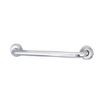 Grab Bar - 12" Chrome Wall Mount