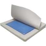 Foam Wheelchair Cushion w Gel Bladder (18" x 18" x 2")