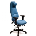 Chair- ErgoCentric Geo Extra HB, SG, 4ATA Arms, NNS Office Chair