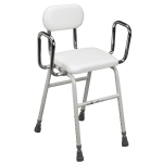 Chair- Drive Perching Stool w Removeable Back & Arms
