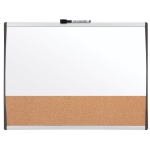 Quartet Magnetic Combination Board (Dry Erase & Cork, 11" x 17")