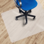 Plastic Chair Mat (36" x 48")- Traditional, Hard Floor